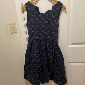 Mata Traders Bicycle Print Sleeveless Dress – Medium (Runs Small)